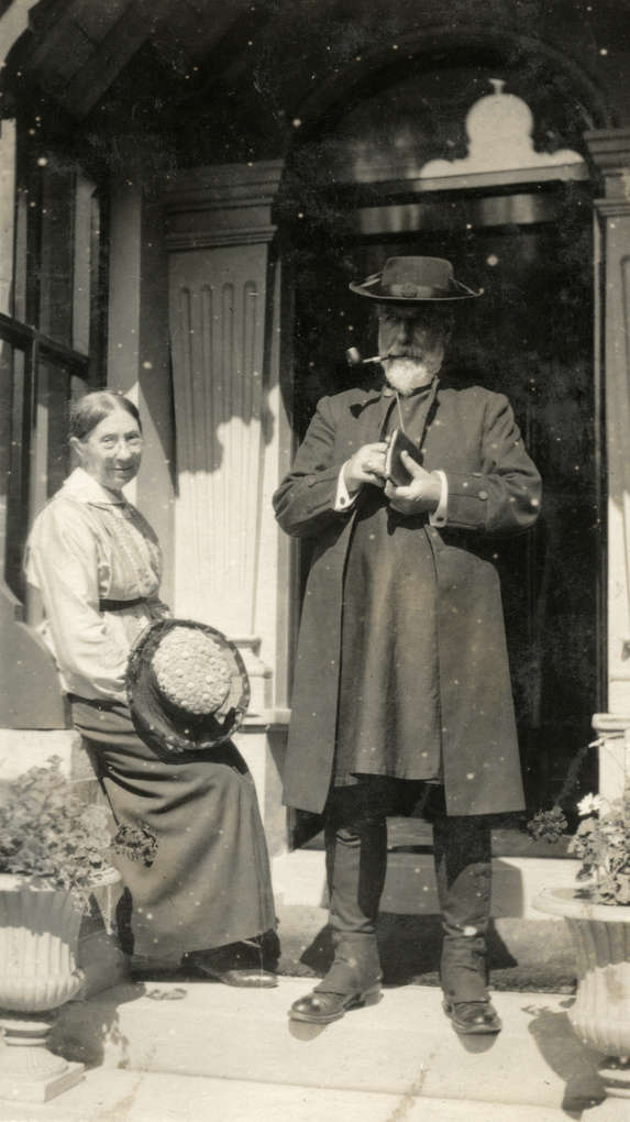 Bishop William Banister (1855-1928), and Mrs Mary Alice Banister (1853-1922)