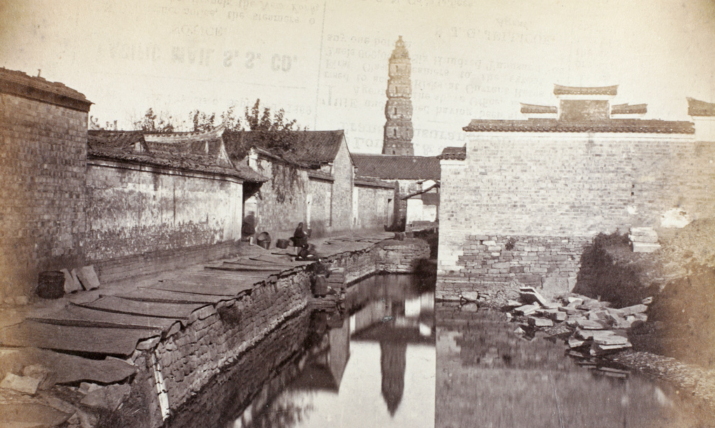 Tianfeng Pagoda (天封塔) and Baishui Alley, Ningbo