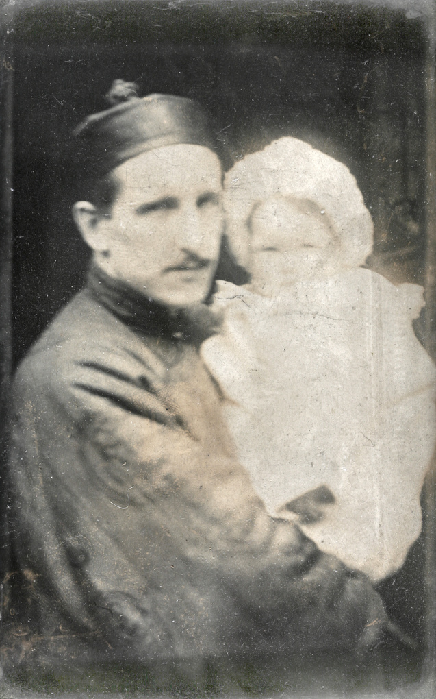 Dr Charles Coyne Elliott with a daughter