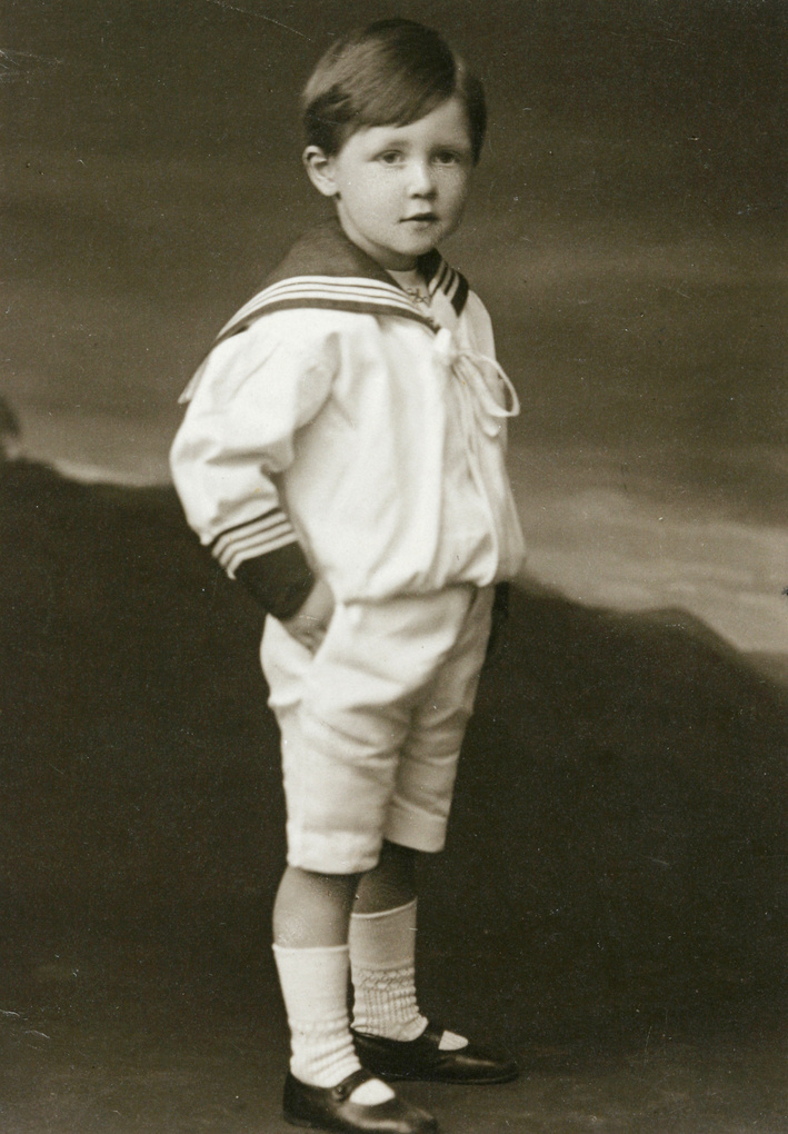 Charles (Evans) Elliott, aged three and a half, 1913