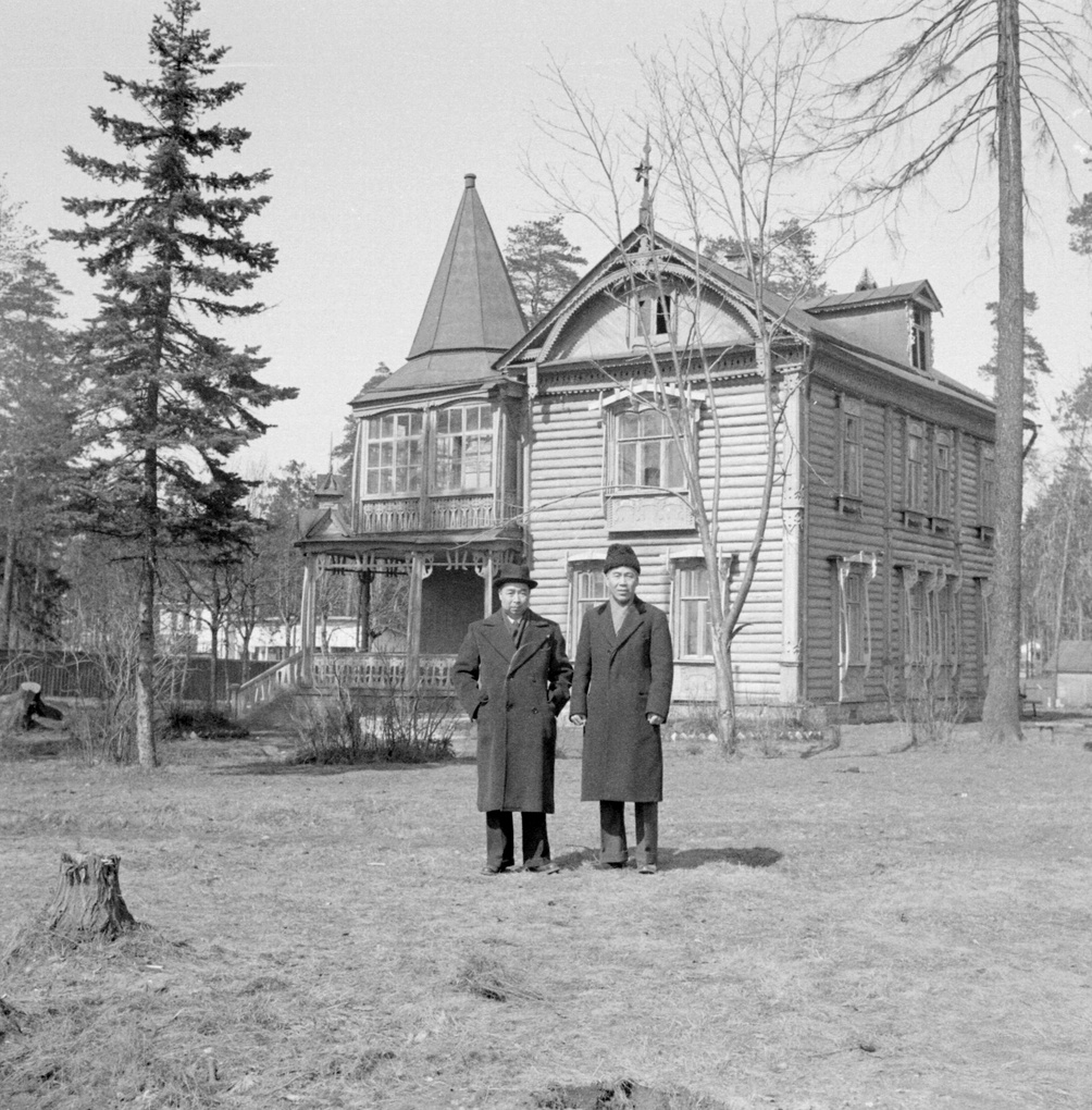 Two men and a dacha, U.S.S.R.
