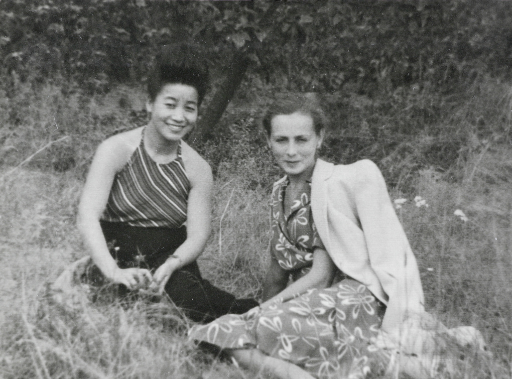 Hu Jibang (胡济邦) and Natasha, Bolshovo Dacha, near Moscow