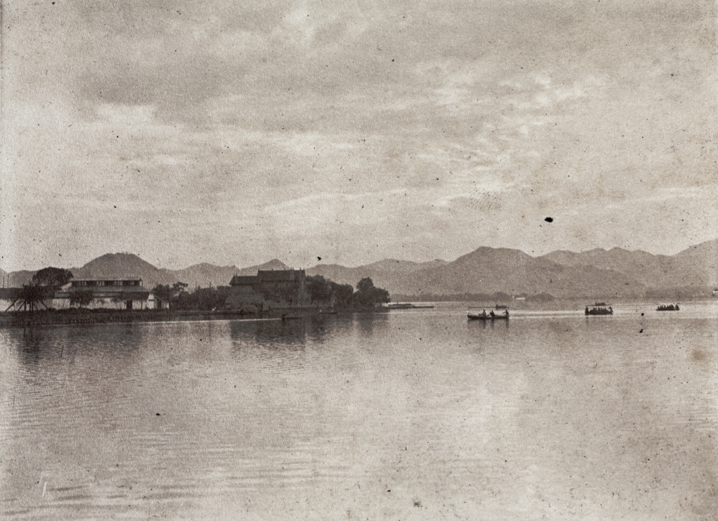 Boats on West Lake (Xihu), Hangzhou