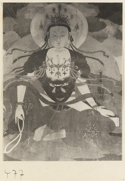 Painting of a Bodhisattva at Fa yuan si