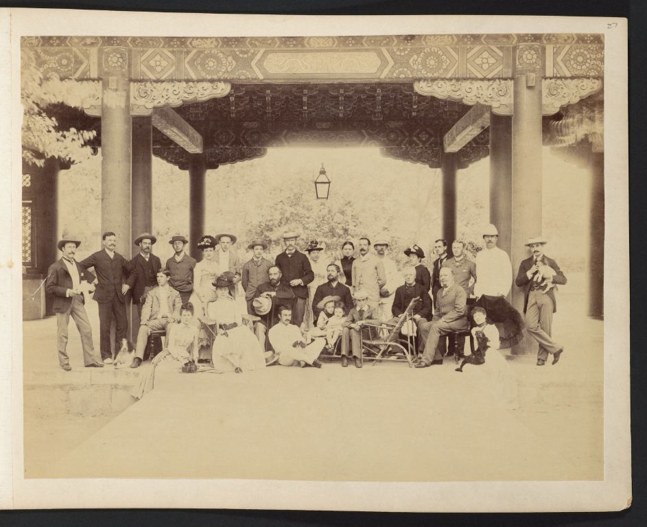 A group at the British Legation, Beijing