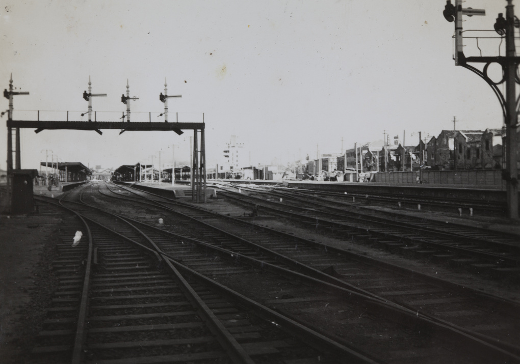 Shanghai North Railway Station, Zhabei, October 1937