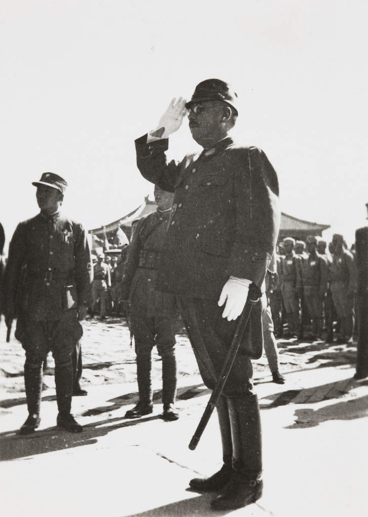 Japanese General, at Japanese surrender, Peking, 10 October 1945