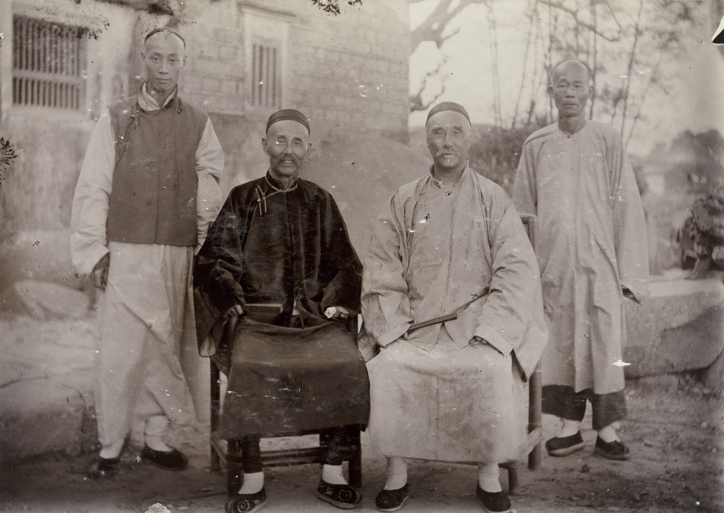 The Civil and Military Mandarins of Yunxiao, with attendants