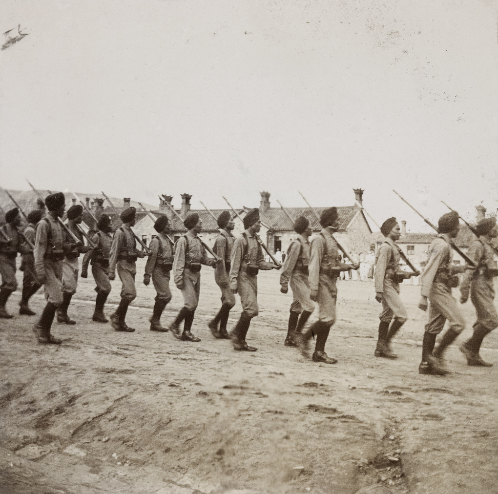 Review of 1st Chinese Regiment on Coronation Day, Weihaiwei