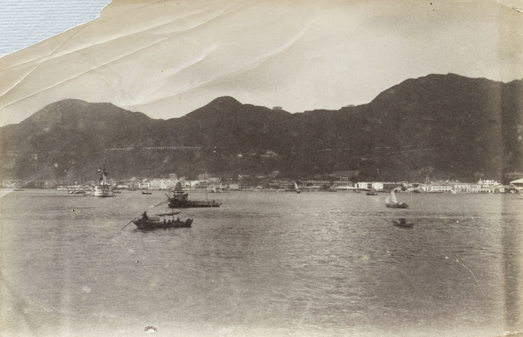 Boats in the harbour, Hong Kong