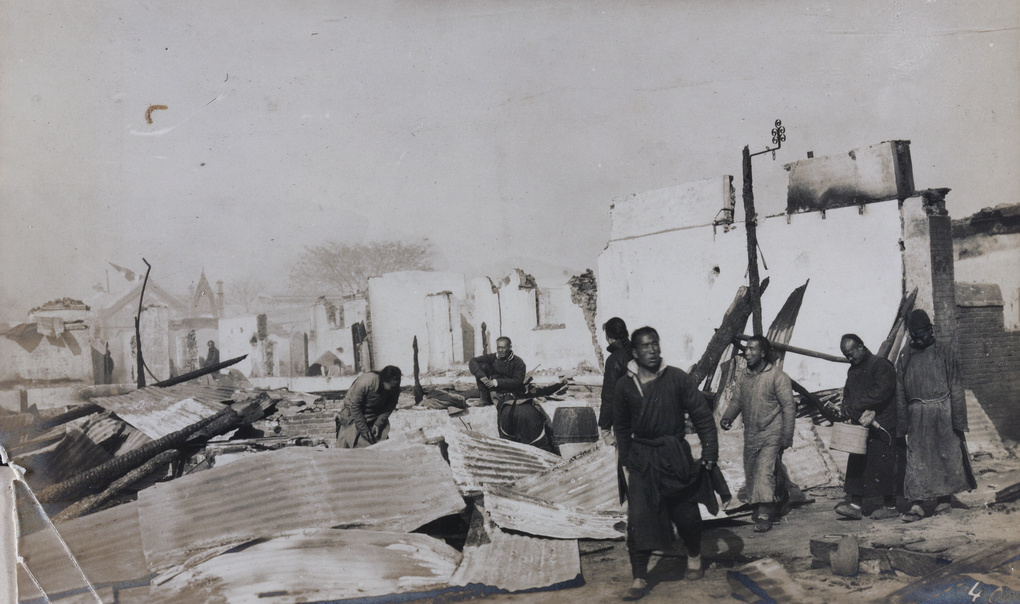Scene after the Peking Mutiny, 1912