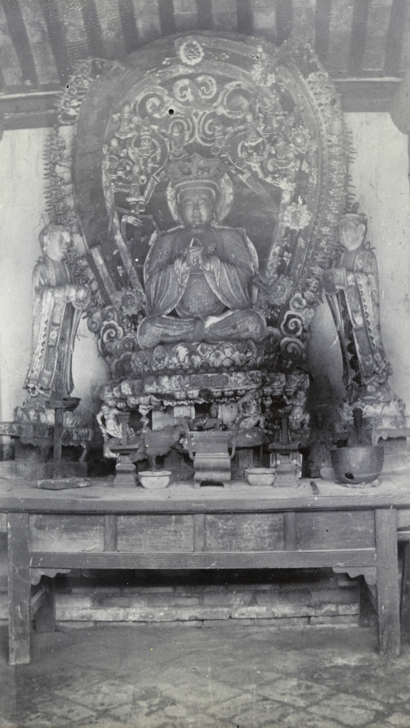 A Buddhist shrine