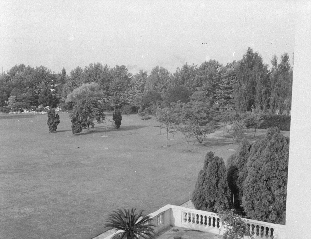 View of garden, 'Hazelwood', Shanghai, 1940