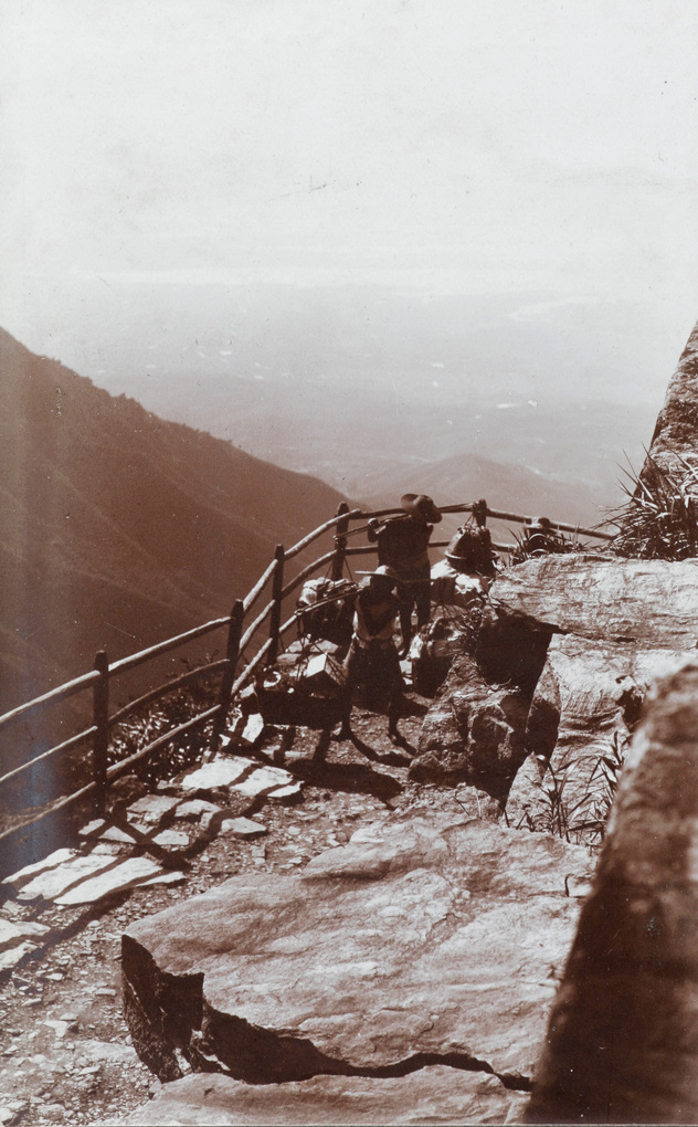 Mountain porters, near Kuling