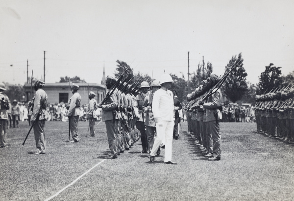 Empire Day Parade, British Consulate General, Shanghai, 1926