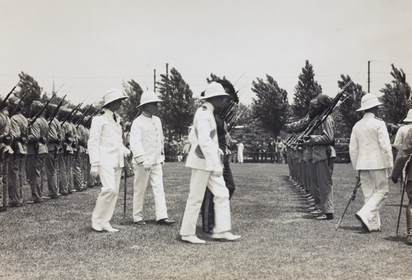 Empire Day Parade, British Consulate General, Shanghai, 1926