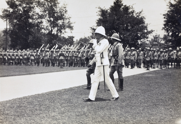 Empire Day Parade, British Consulate General, Shanghai, 1926