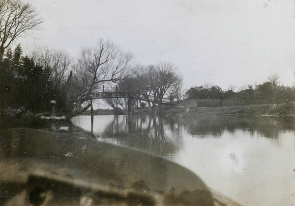 A bridge over a waterway