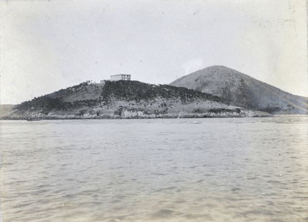 A building on the coast