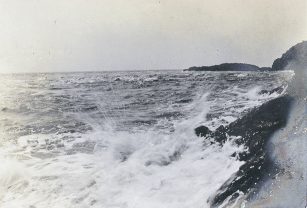 Rough seas