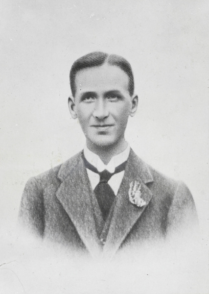 An unidentified European man