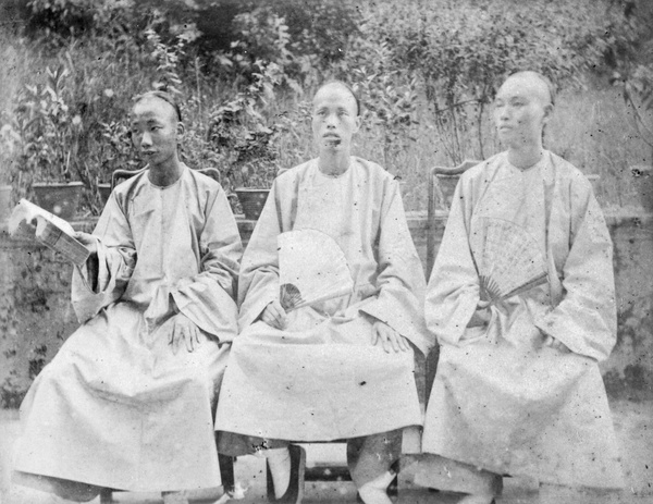 Three Chinese scholars