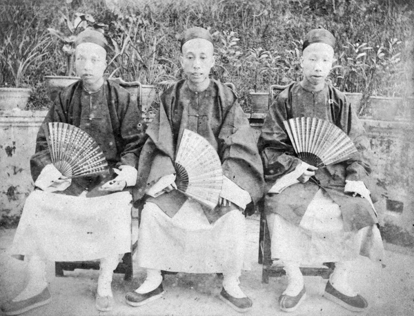 Three Chinese scholars