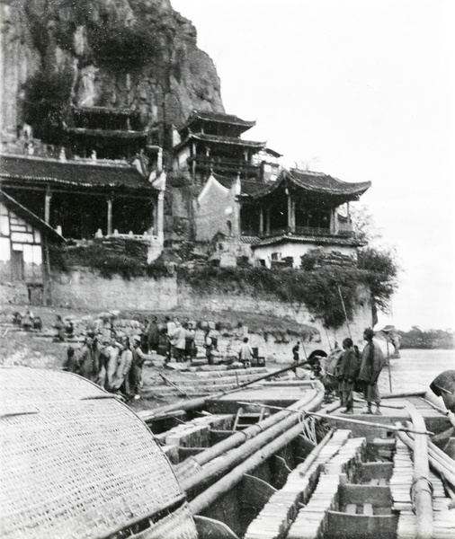 A cliff temple, Cassia River