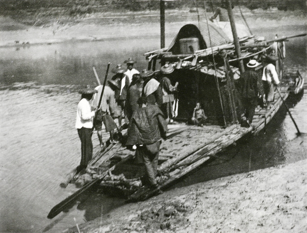 Sampan on Cassia River