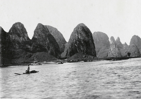 Limestone bluffs, Cassia River