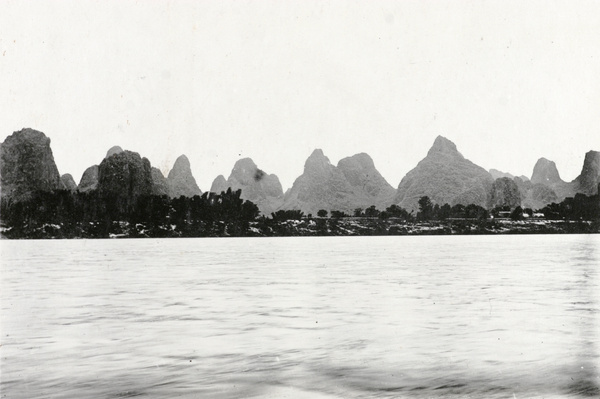 Bluffs near Yang Soh, Cassia River