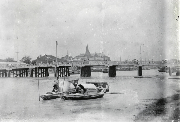 Garden Bridge and Soochow Creek, Shanghai