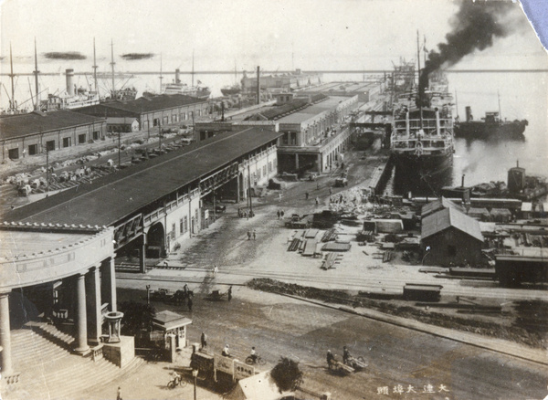 Port facilities, Dairen (大连), c.1927
