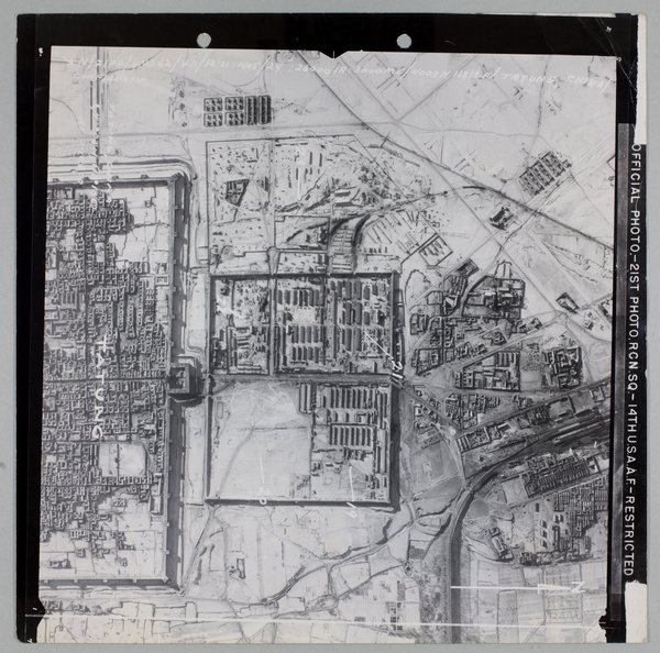 USAAF aerial view of Datong, Shanxi