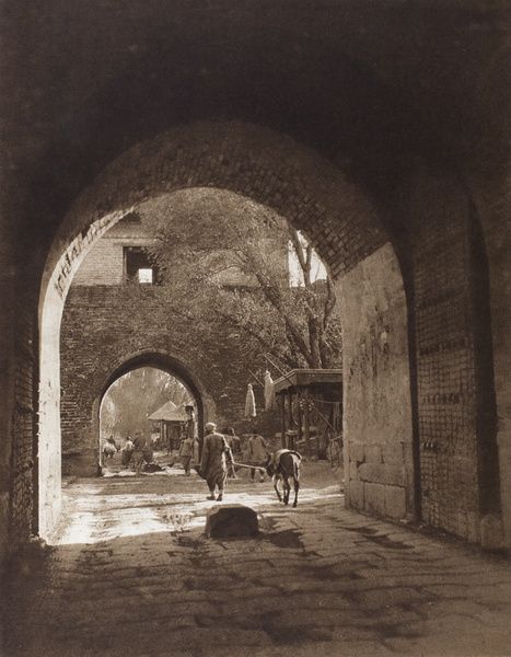 A gateway in the Chinese city, Peking