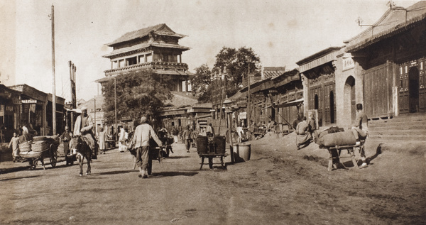 Street near Deshengmen, Beijing