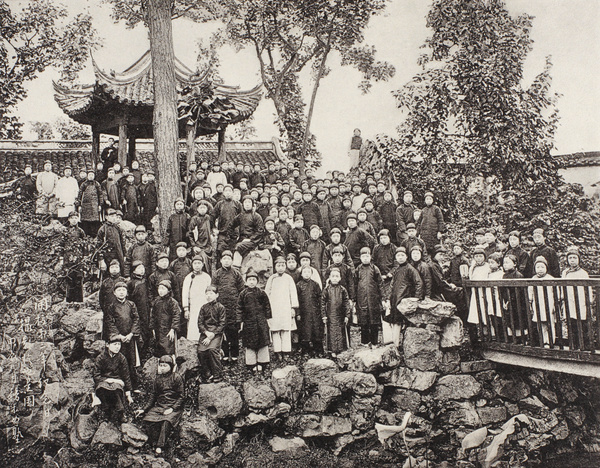 Female school children, Shanghai