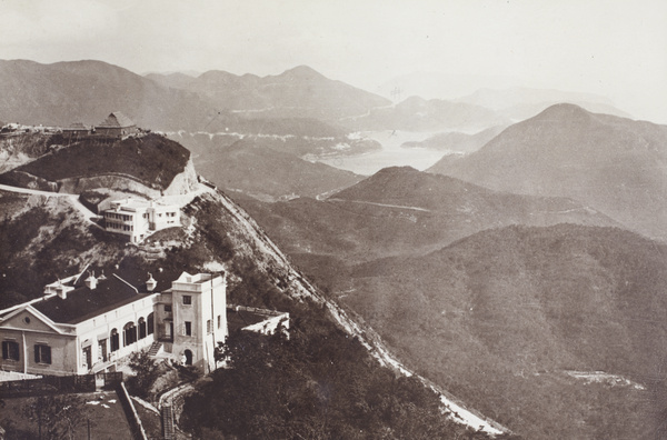 View from Mt. Kellett, looking east, Hong Kong