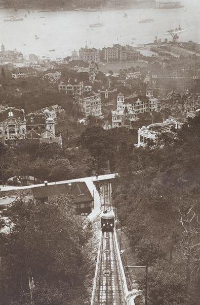 Peak Tramway, Central, and Victoria Harbour, Hong Kong