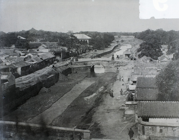 'The Jade River' canal, Legation Quarter, Peking