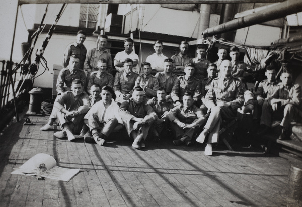 Group on board s.s. Taming, 1930