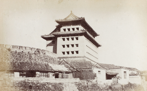 Chaoyangmen and city wall, Beijing