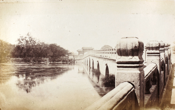 The White Marble Bridge, Yuhe (Jade River), Beijing