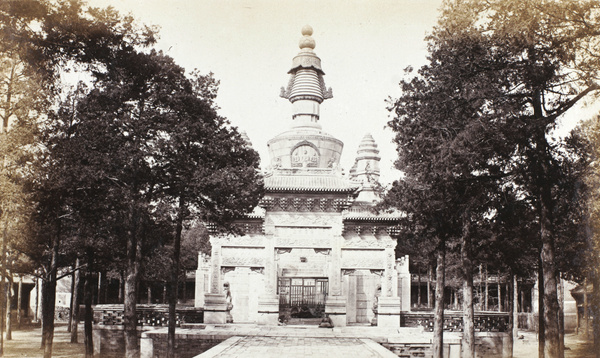 West Yellow Temple (Xihuang Temple 西黄寺), Beijing