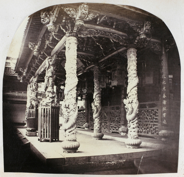 The main hall, Tian Fei Gong (天妃宫 / Tianfei Palace), a Mazu Temple, Ningbo (宁波市)