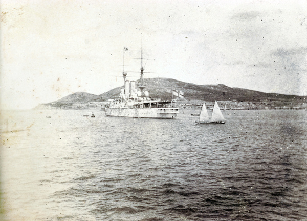 H.M.S. Centurion, Wei-hai-wei, 1898