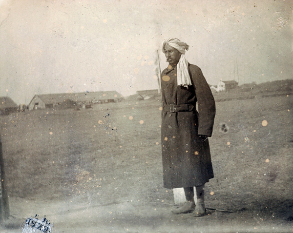 Sikh soldier, 30th Baluchis, Shanghai