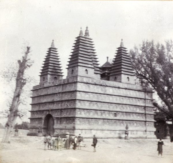 Temple of Five Pagodas (Wutasi), Peking suburbs, 1900