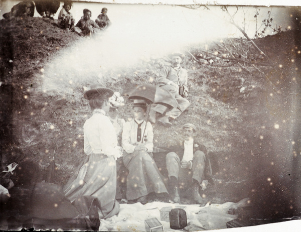 Picnic at the 'Blossoms', Chefoo