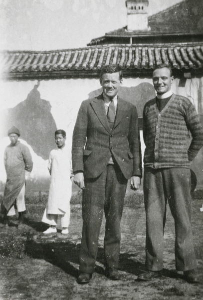 Revd. F.W.J. Cottrell and E. Sandbach, Yunnanfu